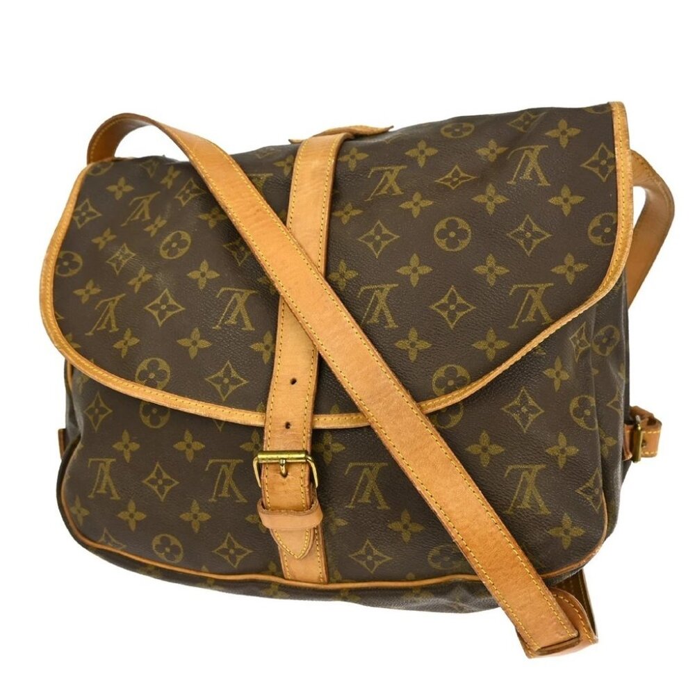 Louis Vuitton Saumur 35 Shoulder Bag Monogram M42254 AR1922 YQ05001 BNN05 - Picture 2 of 9